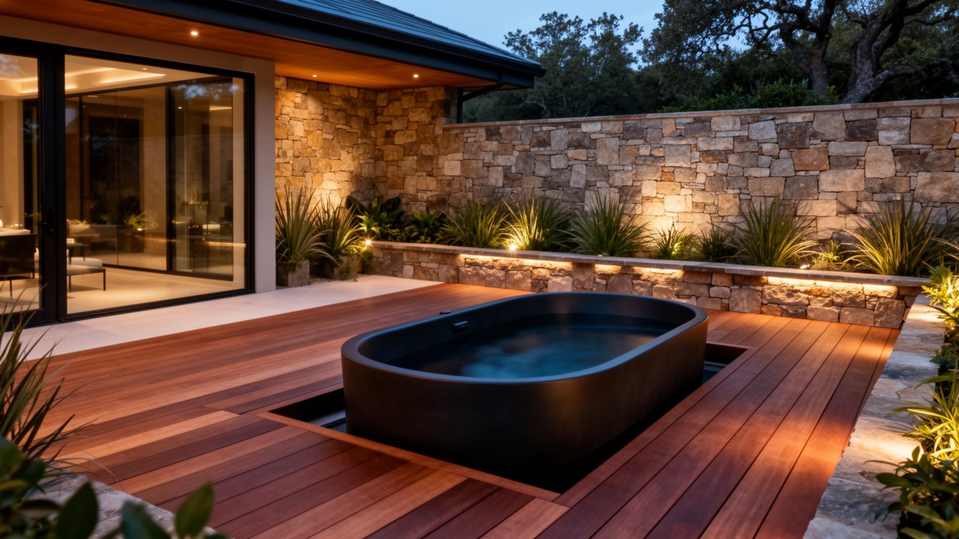Plunge Breath integrado en arquitectura residencial